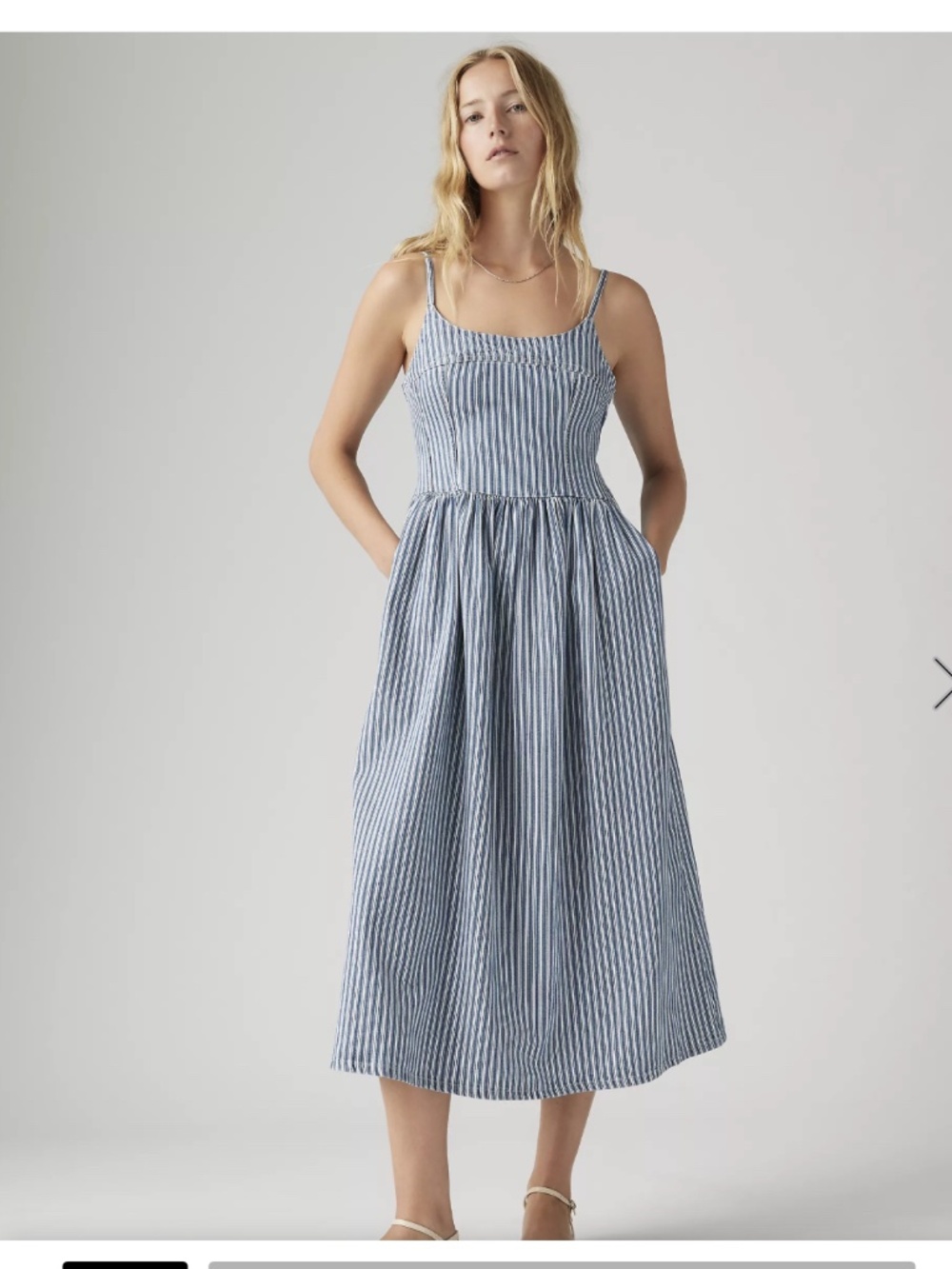 Levi’s Alessie Bustier Dress—Size Medium